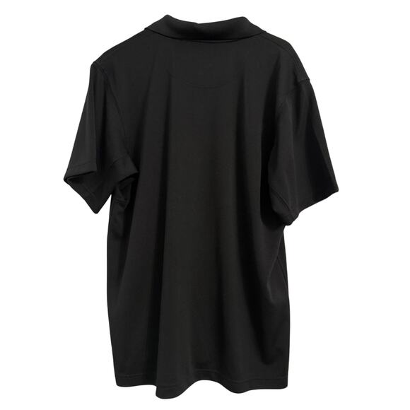 Columbia City Voyager Omni-Shade Sun Protection UPF 30 Black Staple Polo Shirt L - Picture 2 of 7